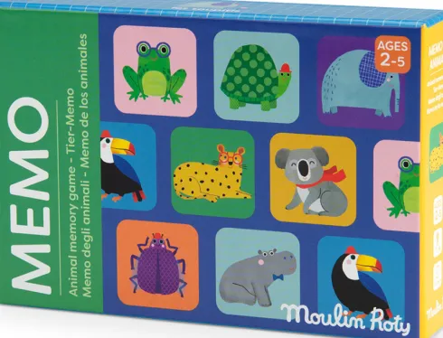 Moulin Roty - Spil - Huskespil - Dyr - Les Toupitis