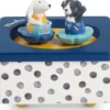 Moulin Roty - Spilledåse - Roterende Dyr - Puce Og Pilou