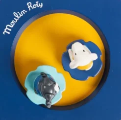 Moulin Roty - Spilledåse - Roterende Dyr - Puce Og Pilou