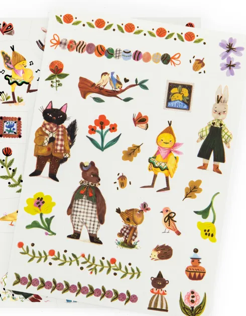 Moulin Roty - Tatoveringer - Les Minouchkas