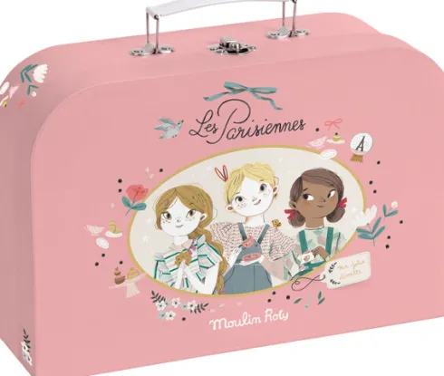 Moulin Roty - Tesæt I Kuffert 14 Dele - Les Parisiennes