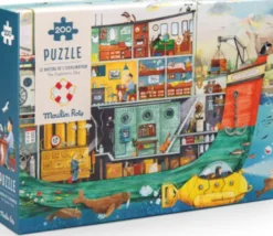Moulin Roty - The Explorer's Ship Puslespil - 200 Brikker
