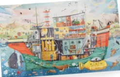 Moulin Roty - The Explorer's Ship Puslespil - 200 Brikker