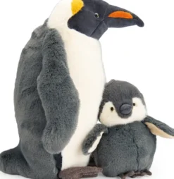 Moulin Roty - Tøjdyr - Baby Pingvin 18 CM - Tout Autour Du Monde