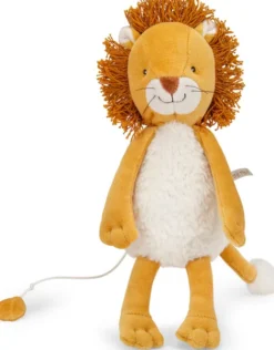 Moulin Roty - Tøjdyr Med Musikoptræk - Løven Mamba 27 CM - La Forêt Mawa