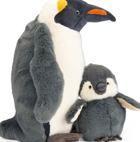 Moulin Roty - Tøjdyr - Pingvin 34 CM - Tout Autour Du Monde