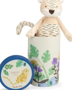 Moulin Roty - Tøjdyr - Tigeren Baboo 34 CM - La Forêt Mawa