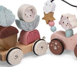 Moulin Roty - Træklegetøj Med Stableaktiviteter - Après La Pluie