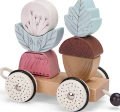 Moulin Roty - Træklegetøj Med Stableaktiviteter - Après La Pluie