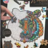 Moxy - Wooden Puzzle - Tiger Puslespil I Træ - 130 Brikker