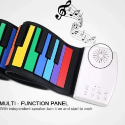Moye Rainbow Roll Up Piano