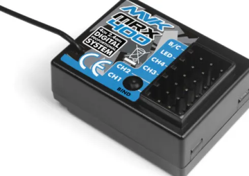 Mrx-400 2.4Ghz 4Cn Receiver - Mv150622 - Maverick Rc
