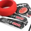 Mtx-201 Transmitter Wheel Foam & Decals - Red - Mv150752 - Maverick Rc