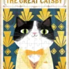 Mudpuppy Puslespil - 100 Brikker - The Great Catsby - Kat