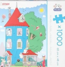 Mumi Puslespil - 1000 Brikker - Mumihuset