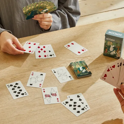 Mumi Spillekort - Skov