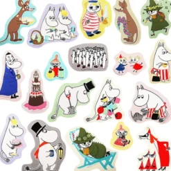 Mumitroldene - Magnetisk Legesæt Med Moomin Figurer