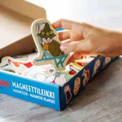 Mumitroldene - Magnetisk Legesæt Med Moomin Figurer