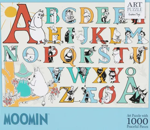 Mumitroldene Puslespil - Abc - 1000 Brikker