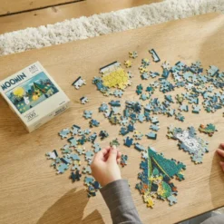 Mumitroldene Puslespil - Art - 200 Brikker - Blå - Barbo Toys