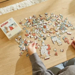 Mumitroldene Puslespil - Art - 200 Brikker - Rød - Barbo Toys