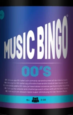 Music Bingo - Skru Op For 00'erne