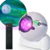 Music - Nordlys Stjerneprojektor - Farveskiftende Led-Lys - 185 MM