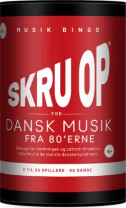 Musik Bingo - Skru Op For Dansk Musik Fra 80´Erne