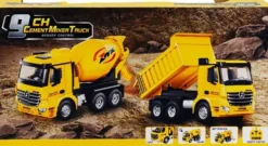 Mx - 9Ch Cement Mixer Truck - Fjernstyret Cementblander - Z6813A