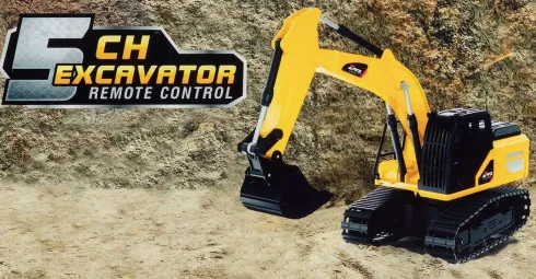 Mx - 5Ch Excavator - Rc Fjernstyret Gravemaskine - Z6809A