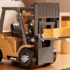Mx - 8Ch Mini Forklift - Rc Fjernstyret Gaffeltruck - Z6750A