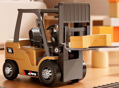 Mx - 8Ch Mini Forklift - Rc Fjernstyret Gaffeltruck - Z6750A