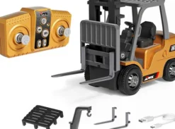 Mx - 8Ch Mini Forklift - Rc Fjernstyret Gaffeltruck - Z6750A