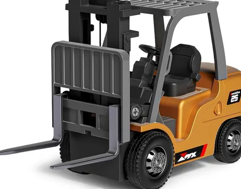 Mx - 8Ch Mini Forklift - Rc Fjernstyret Gaffeltruck - Z6750A