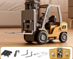 Mx - 8Ch Mini Forklift - Rc Fjernstyret Gaffeltruck - Z6750A
