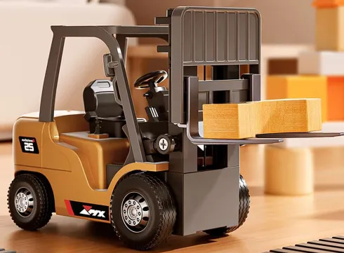 Mx - 8Ch Mini Forklift - Rc Fjernstyret Gaffeltruck - Z6750A