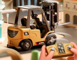 Mx - 8Ch Mini Forklift - Rc Fjernstyret Gaffeltruck - Z6750A