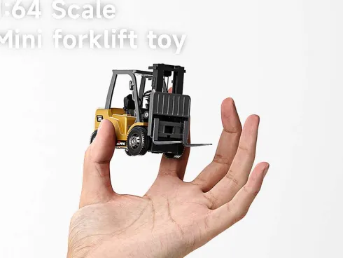 Mx - 8Ch Mini Forklift - Rc Fjernstyret Gaffeltruck - Z6750A