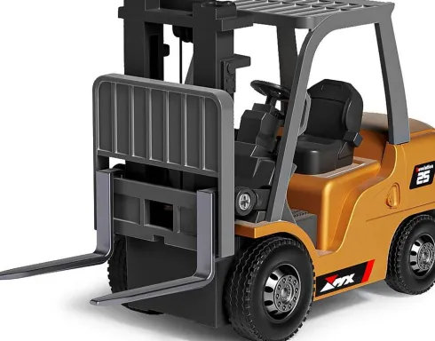Mx - 8Ch Mini Forklift - Rc Fjernstyret Gaffeltruck - Z6750A