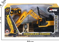 Mx - Crawler Crane - Rc Fjernstyret Kran Til Børn - Z6830A