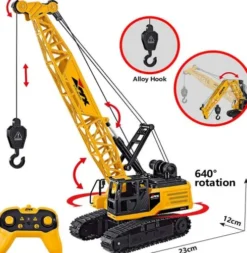 Mx - Crawler Crane - Rc Fjernstyret Kran Til Børn - Z6830A