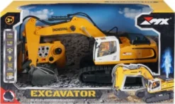 Mx - Excavator - Rc Fjernstyret Gravemaskine Til Børn - Z6819A