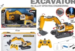 Mx - Excavator - Rc Fjernstyret Gravemaskine Til Børn - Z6819A