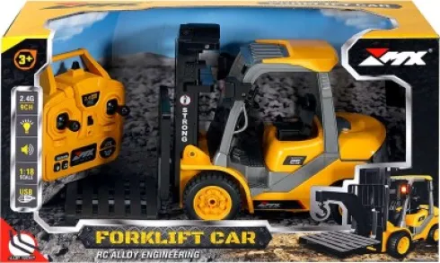 Mx - Forklift Car - Rc Fjernstyret Gaffeltruck Til Børn - Z6821A