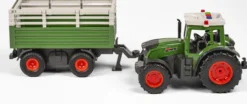 Mx - Legetøjstraktor Med Trailer - Farm Vehicle - 666-31A