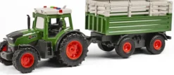 Mx - Legetøjstraktor Med Trailer - Farm Vehicle - 666-31A