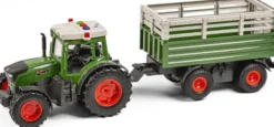 Mx - Legetøjstraktor Med Trailer - Farm Vehicle - 666-31A