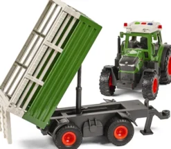 Mx - Legetøjstraktor Med Trailer - Farm Vehicle - 666-31A