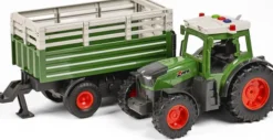 Mx - Legetøjstraktor Med Trailer - Farm Vehicle - 666-31A