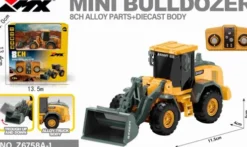 Mx - Rc Fjernstyret Mini Bulldozer - 1:64 - 8 Kanaler - Z6758A-1